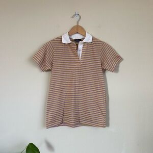 Vintage 80’s DeeCee Striped Polo Shirt